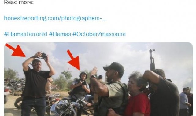 İsrail: 7 Ekim'de sınırdan Hamas'la giren foto muhabirleri vardı