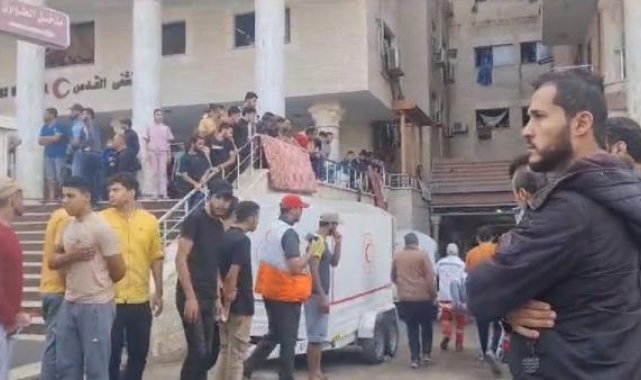 İsrail, Al-Quds hastanesi civarını bombalıyor: Çok sayıda yaralı