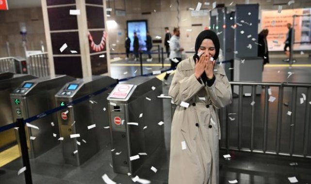 İstanbul'da raylı sistem kullanımında tarihi rekor