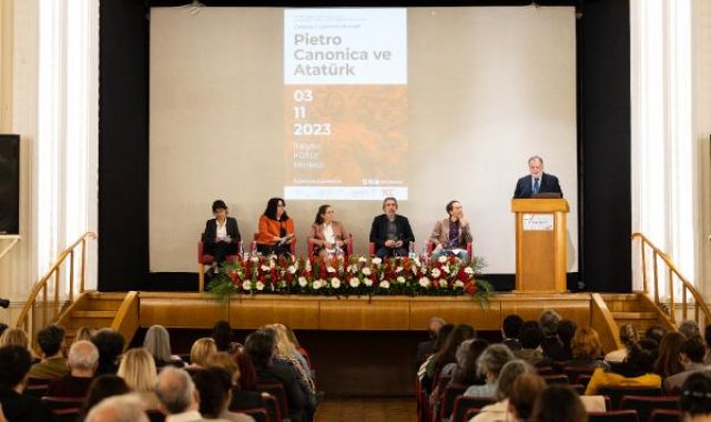İtalyan Kültür Merkezi'nde 'Pietro Canonica ve Atatürk Çalıştayı yapıldı