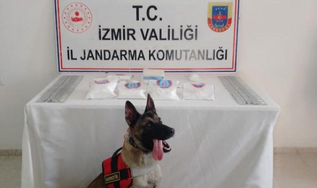 İzmir'de 2 kilo 450 gram kokain ele geçirildi