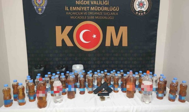Kaçak alkol satışı yapanlara operasyon
