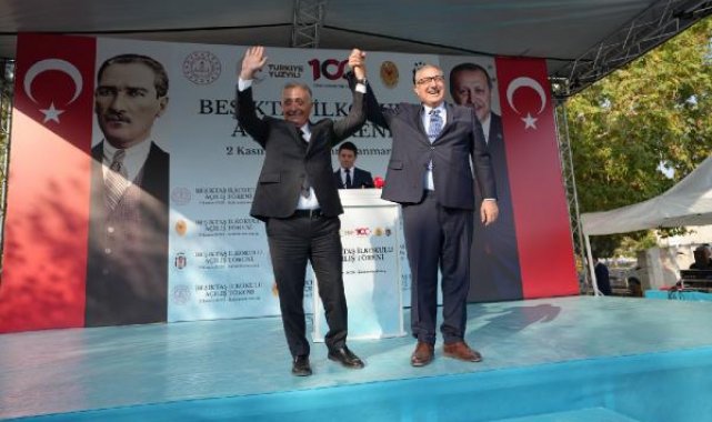 Kahramanmaraş Pazarcık Beşiktaş İlkokulu'nun açılış töreni gerçekleşti