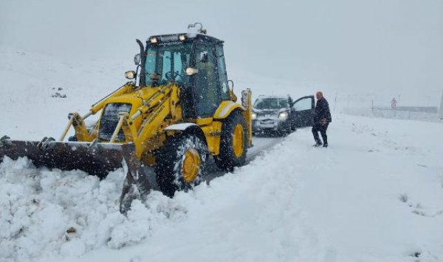 Kars'ta 7 köy yolu ulaşıma kapandı