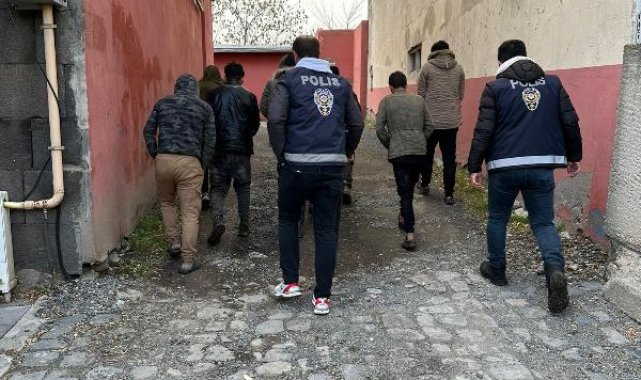 Kars'ta, 9 kaçak göçmen yakalandı