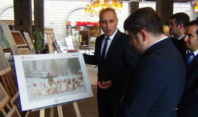 Kars'ta Tarım ve İnsan Fotoğraf Sergisi'nin açılışı yapıldı