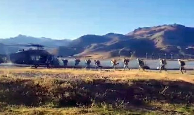 Kars'ta teröristlerin kullandığı 8 sığınak imha edildi