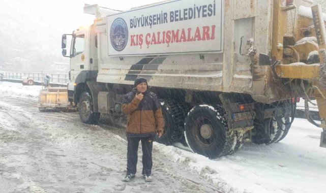 Kayseri Büyükşehir, 367 personel ve 176 araçlık dev kadro ile kışa hazır