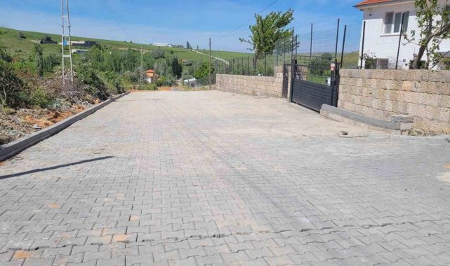 Kırsala 10 ayda 123 milyon TL'lik kilit beton parke
