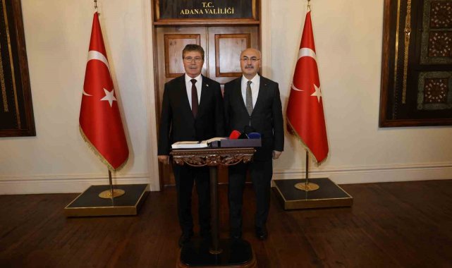 KKTC Başbakanı Üstel Adana'da