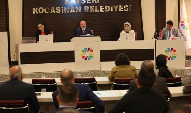 Kocasinan'da Kasım Ayı Meclis Toplantısı gerçekleştirildi