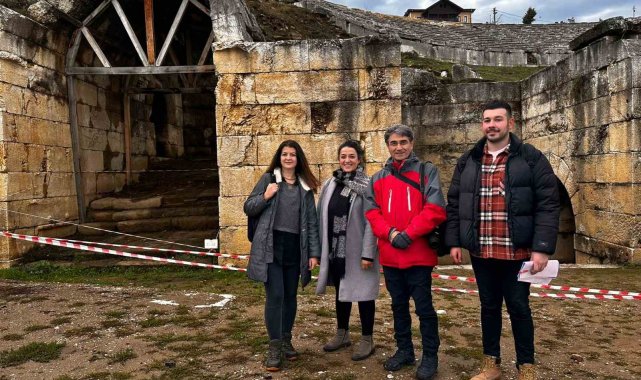 Konuralp Antik Kenti her alanında dikkat çekiyor