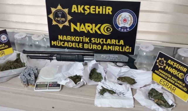 Konya'da uyuşturucu operasyonu: 1 tutuklama