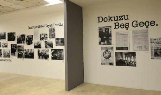 Küçükçekmece'de 'Dokuzu Beş Geçe' ve 'Selanik' sergileri açıldı