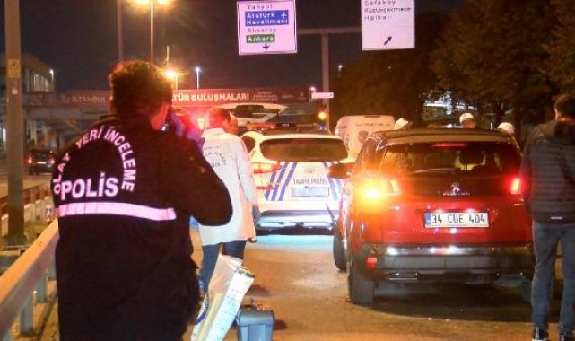 Küçükçekmece'de dur ihtarına uymayan sürücüyle polis arasında kovalamaca: 1 yaralı