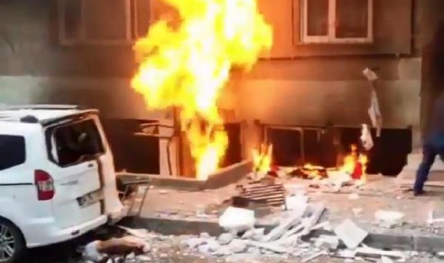 Küçükçekmece'deki patlamanın sebebinin sprey kutuları olduğu ortaya çıktı