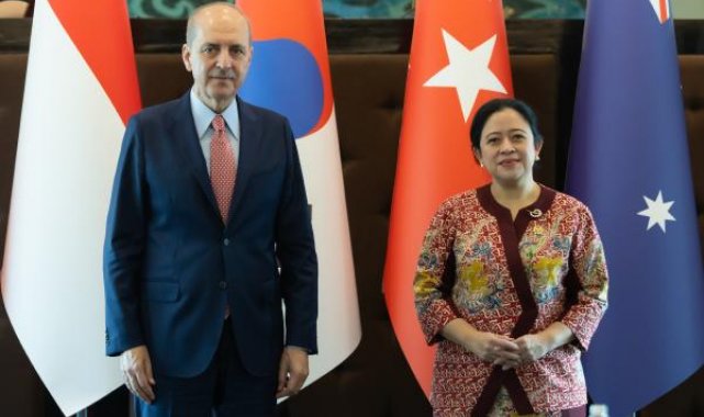 Kurtulmuş, Endonezya Temsilciler Meclisi Başkanı Maharani ile görüştü