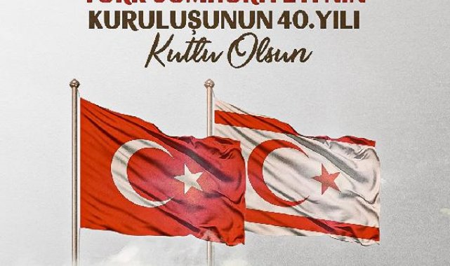 Kurtulmuş, KKTC'nin 40'ıncı kuruluş yıl dönümünü kutladı