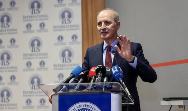 Kurtulmuş, Uluslararası Saraybosna Üniversitesi'nin akademik yılı açılış törenine katıldı