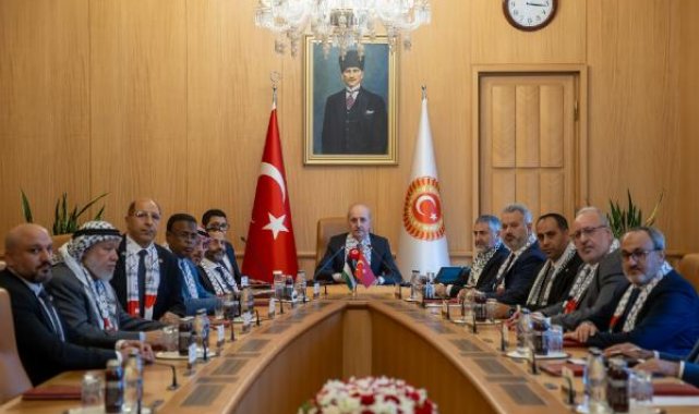 Kurtulmuş, Yemen Milletvekili Al Ahmar'ı kabul etti
