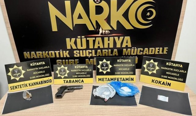 Kütahya'da uyuşturucu operasyonu: 2 kişi tutuklandı