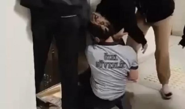 KYK kız yurdunda öğrencilerin asansörde mahsur kalmasına protesto