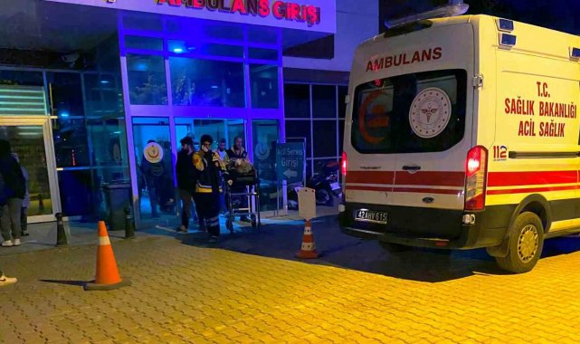 Lastiği patlayan motosiklet devrildi: 1 yaralı