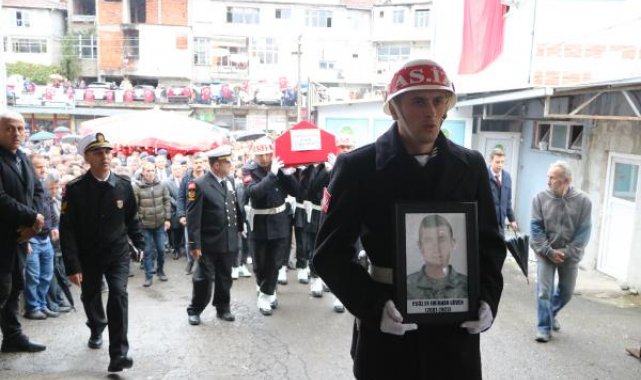 Lösemiden hayatını kaybeden asker, toprağa verildi