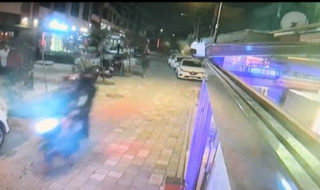 Maltepe'de işyerine silahla saldırı kamerada