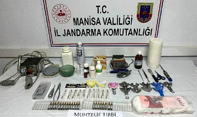 Manisa'da sahte diş hekimlerine gözaltı