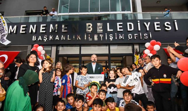 Menemen Belediyesinden Ulukent'e yeni iletişim ofisi