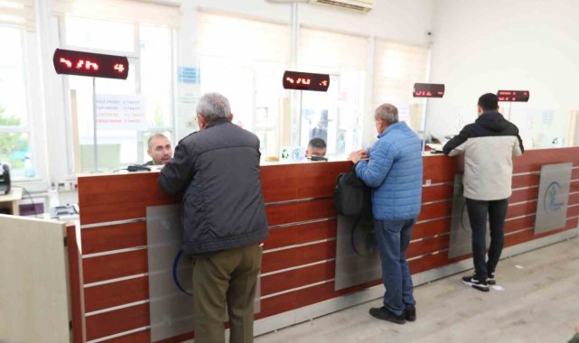 Merkezefendi'de vezneler hafta sonu da hizmet verecek