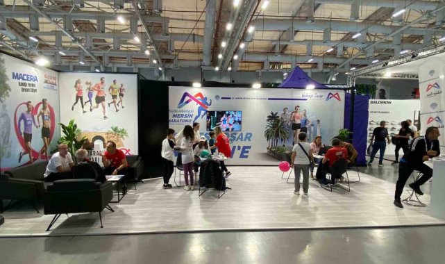 Mersin Büyükşehir Belediyesi 'İstanbul Maratonu' fuarında yerini aldı