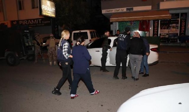 Mersin'de terör örgütlerine operasyon: 4 gözaltı