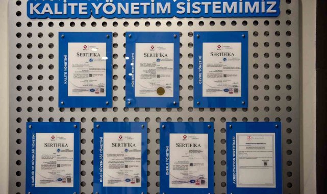 MESKİ, 'Entegre Yönetim Sistemi' bünyesinde 5 yeni sertifika aldı