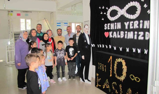 Miniklerden "10 Kasım Atatürk'ü Anma Günü" etkinliği