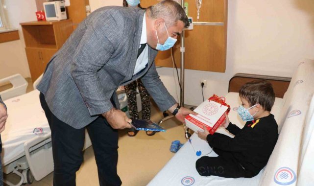 Müdür Sünnetci, hastane sınıfı ile görüştü