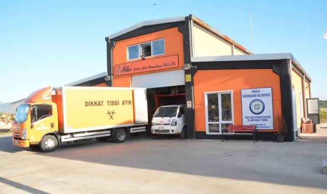 Muğla Büyükşehir Belediyesi, 7 bin 900 ton tıbbi atığı evsel atığa dönüştürdü