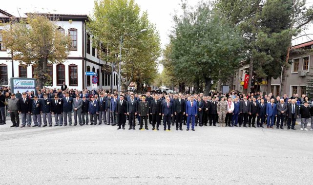 Mustafa Kemal Atatürk Çankırı'da törenle anıldı