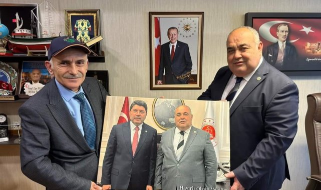 Mustafa Kurt'tan Milletvekili Aldatmaz'a ziyaret