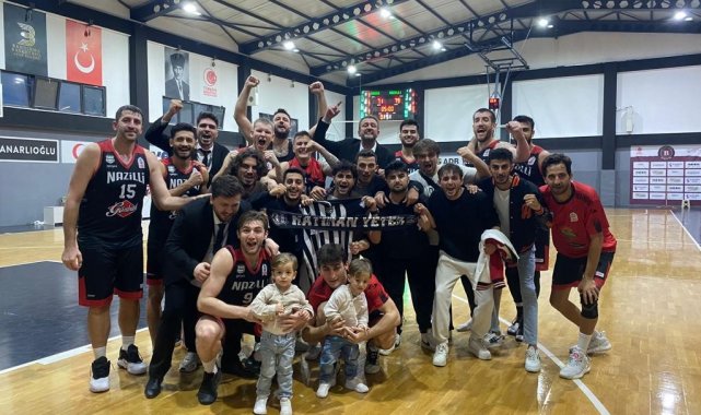 Nazilli Belediyespor potada 2. haftayı galibiyet ile tamamladı