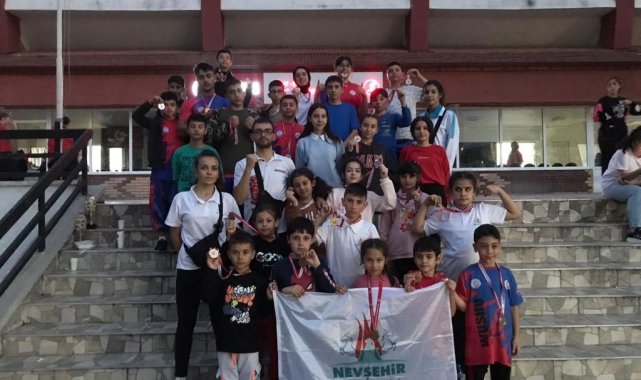 Nevşehirli sporcu şampiyonaya damga vurdu