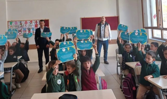 Öğrenciler gıda güvenilirliği ve israfı konularında bilgilendirildi