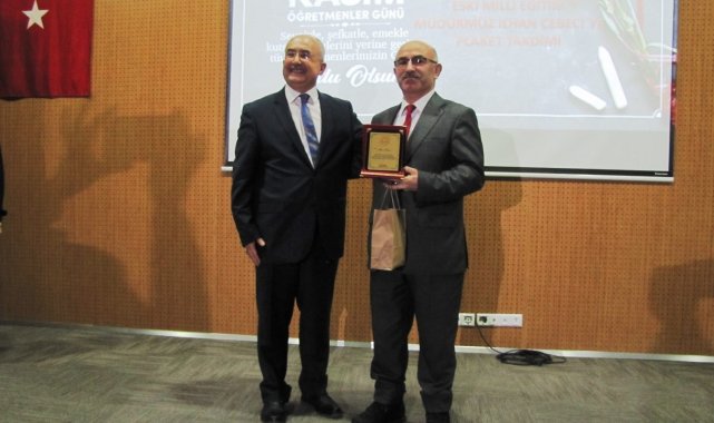 Öğretmenlere Hizmet Şeref Belgesi