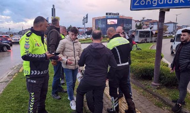Plakasına rakam ekleyen motosiklet sürücüsüne 28 bin TL ceza