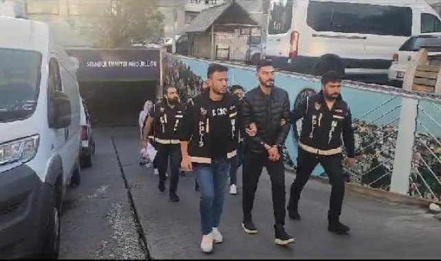 Polat çiftine düzenlenen operasyonda gözaltına alınan 5 kişi daha adliyeye sevk edildi