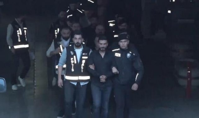 Polat çiftine operasyonda gözaltına alınan 18 kişi adliyeye sevk edildi