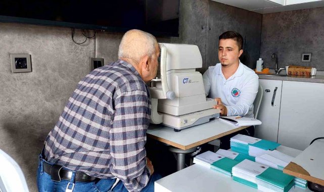 Sağlık tırı Kepez'in mahallelerinde