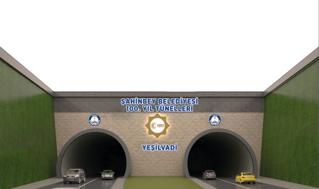 Şahinbey 100. yıl tünellerin ışık göründü
