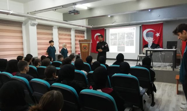 SAKTİM'den öğrencilere afet farkındalık eğitimi